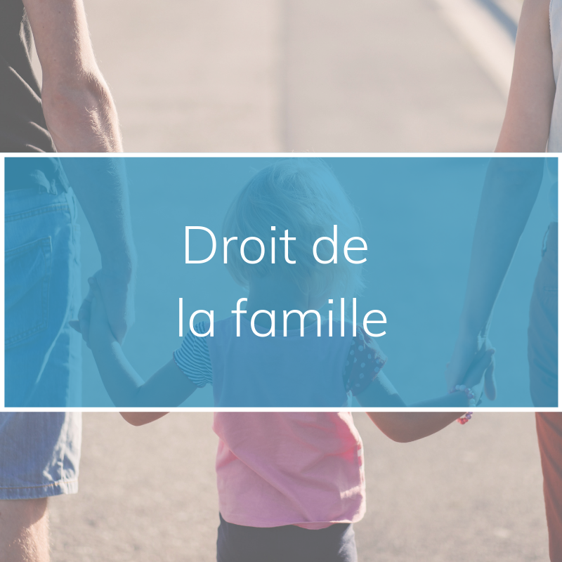 Notaire droit de la famille